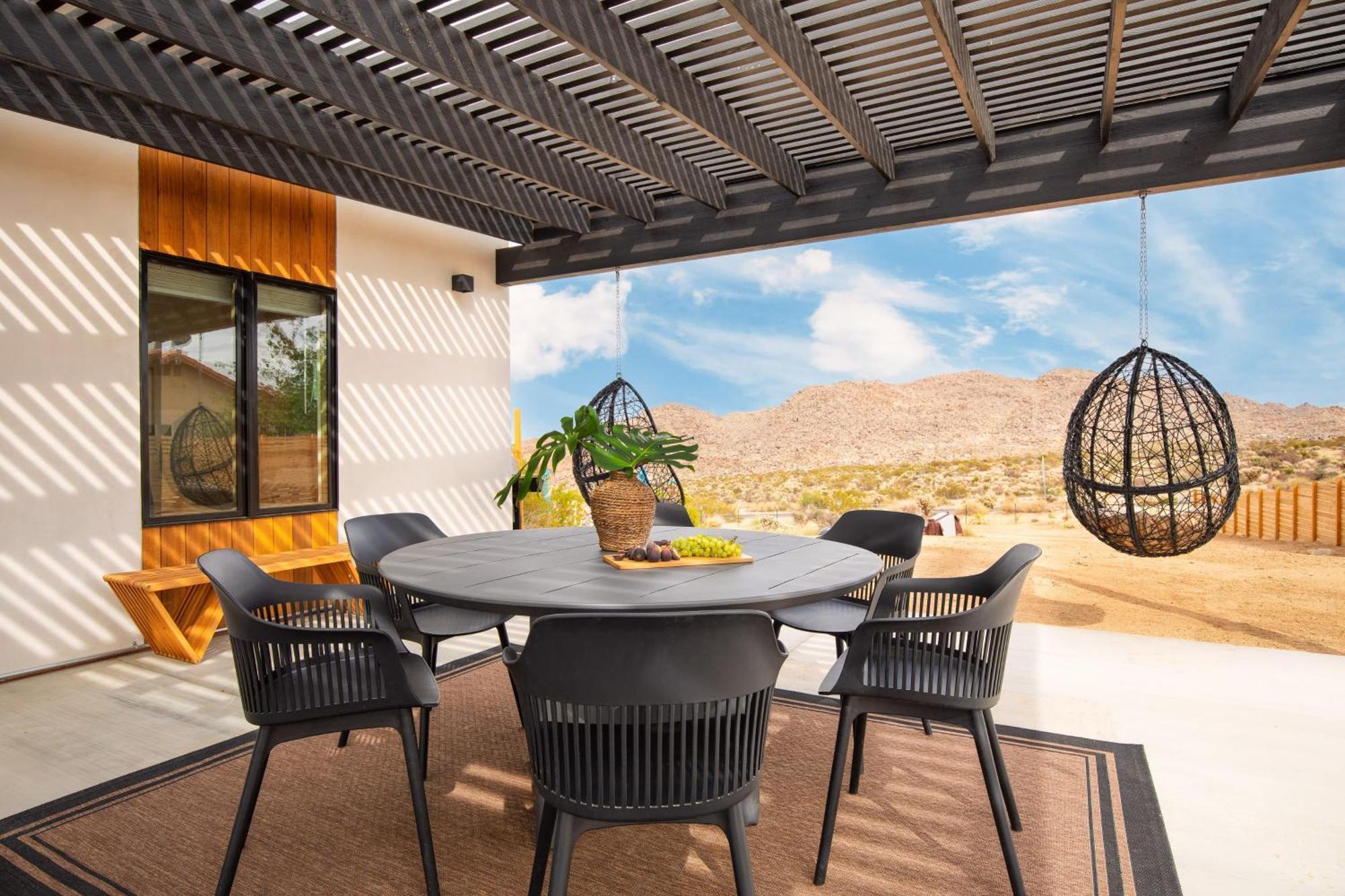 Chicory By Avantstay Modern Desert Retreat W Hot Tub Joshua Tree Eksteriør billede